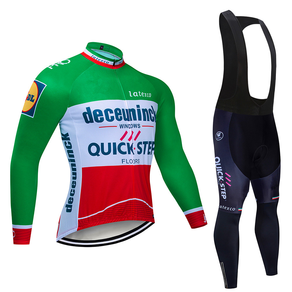 Mountain Biking Long Sleeve Shirt - Zestaw koszulek rowerowych Quick Step z