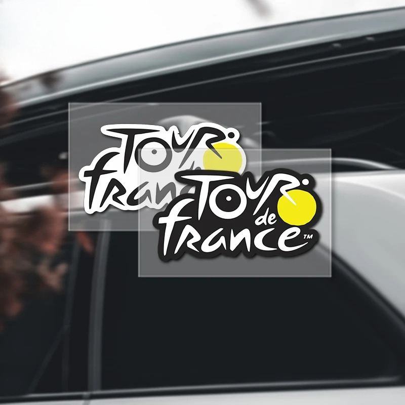 Mountain Biking France - Naklejka z logo Tour de France