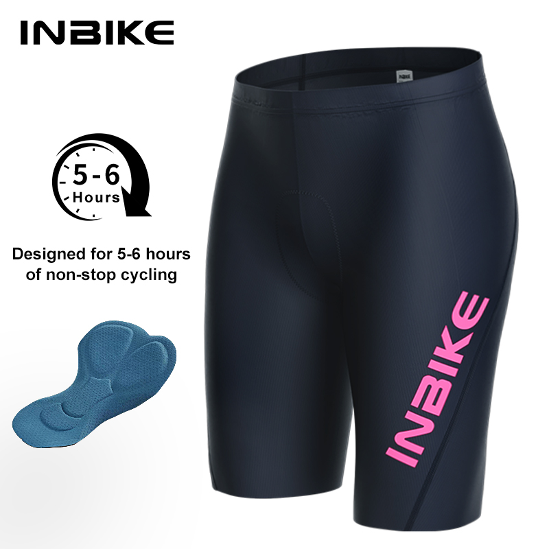 Mountain Biking Shorts Women - INBIKE Damskie Letnie Oddychające Spodenki Rowerowe
