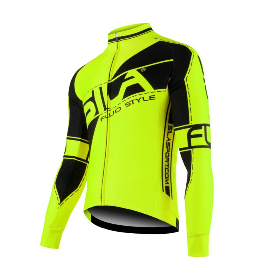 Mountain Biking Long Sleeve Shirt - Sila Usa Męska rowerowa kurtka sportowa