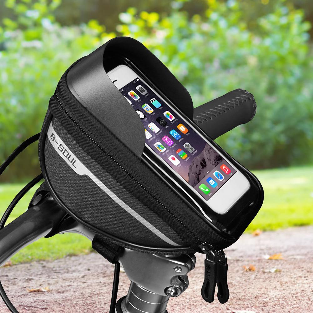Mountain Biking Youtube - Torba rowerowa na telefon z ekranem