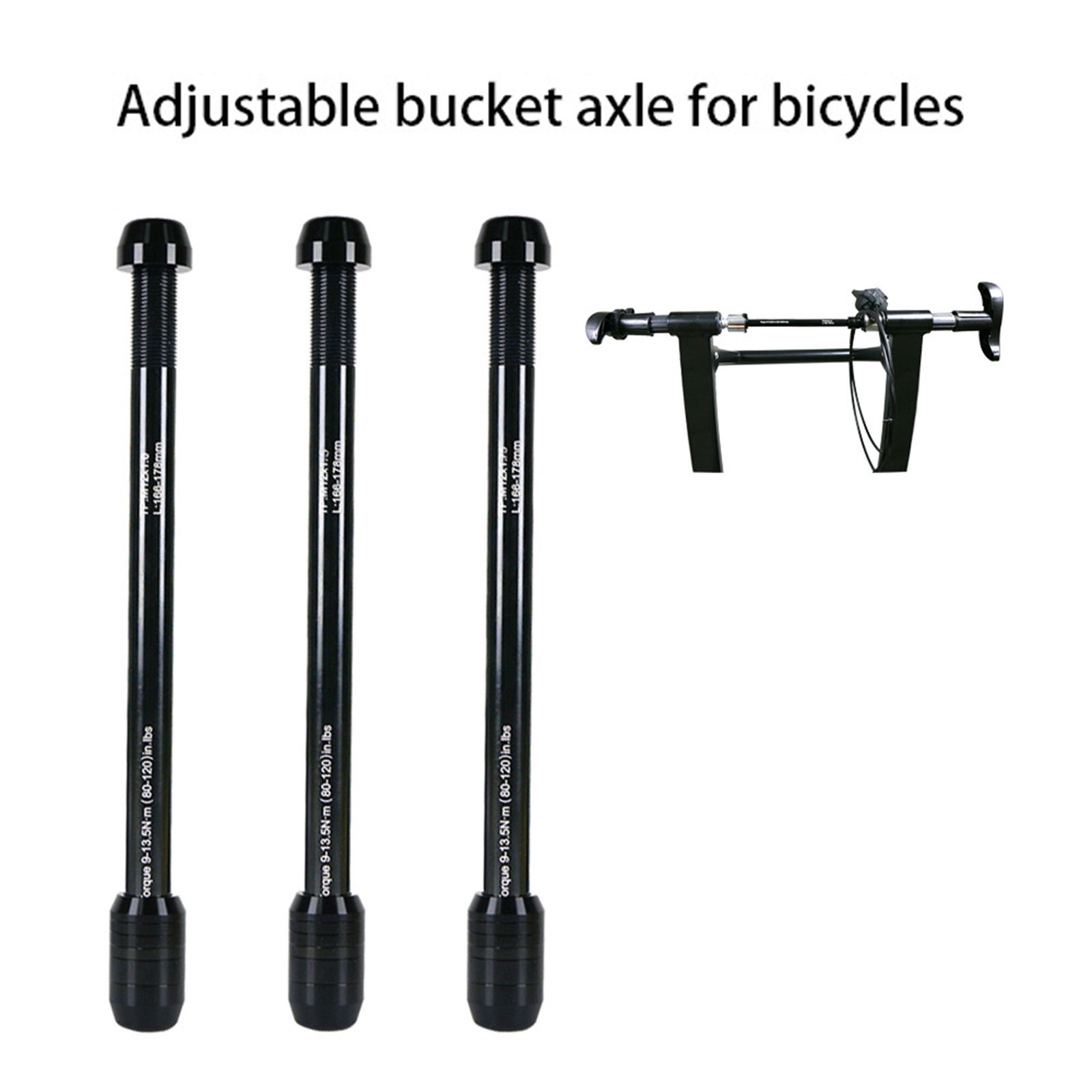 Mountain Biking Sport - 1PC wał rowerowy trener przez oś