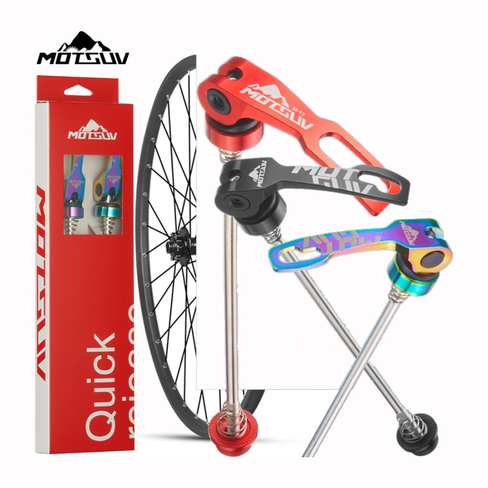 Mountain Biking Drawing - Motsuv Bicycle Quick Release Skewers Qr