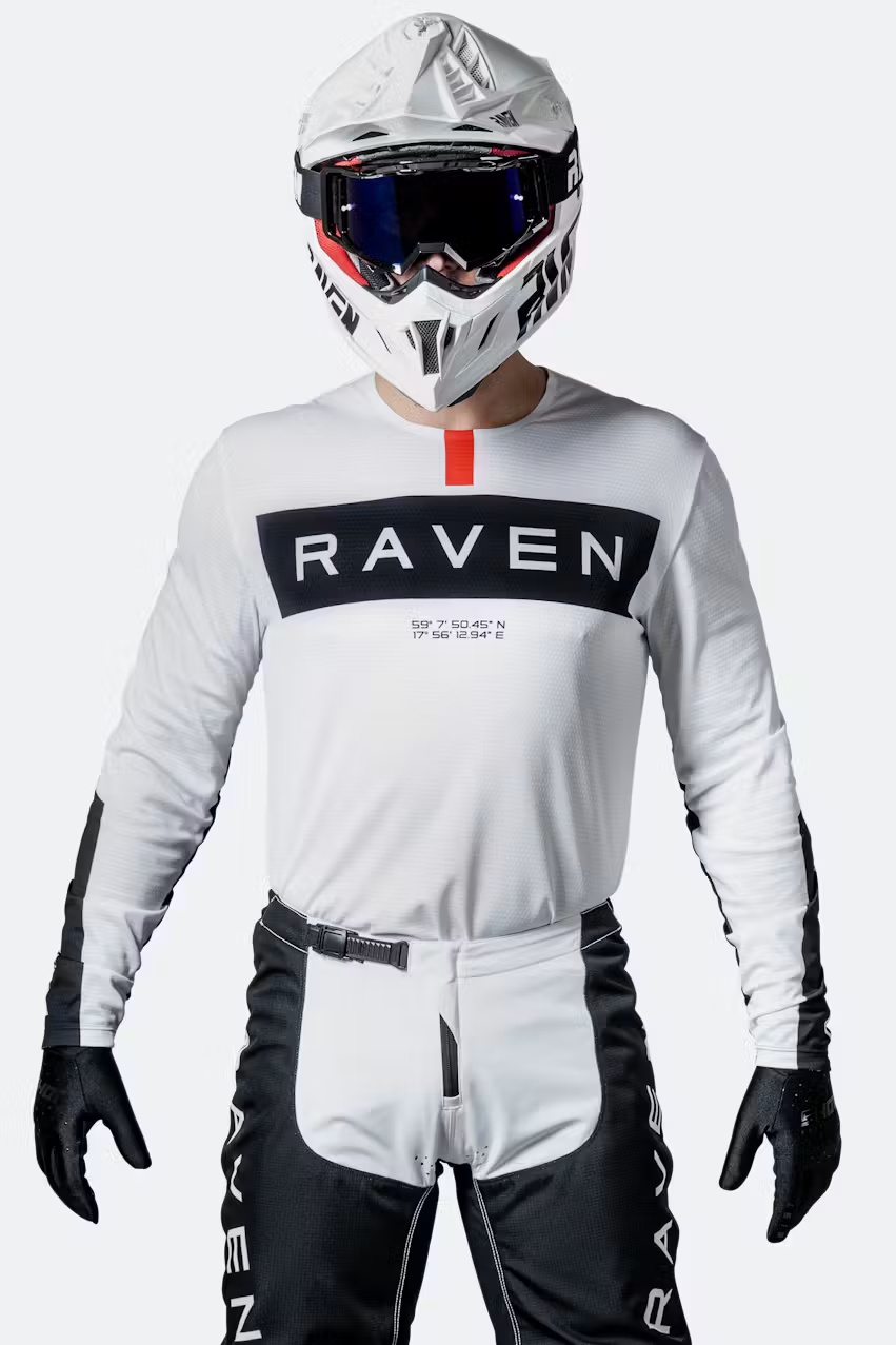 Mountain Biking Long Sleeve Shirt - Męska koszulka Raven Jersey DH, koszulka