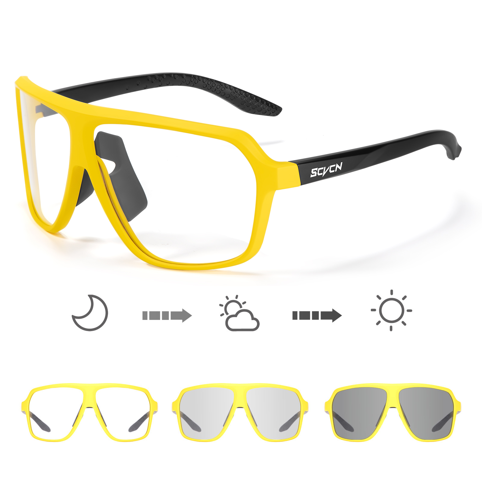 Mountain Biking Goggles - Okulary rowerowe SCVCN, gogle, okulary sportowe