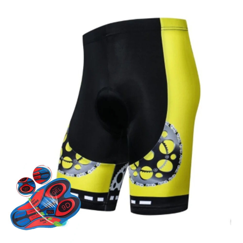 Mountain Biking Shorts Women - Rajstopy rowerowe z wyściółką żelową 9D