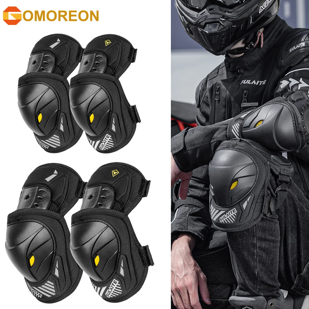 GOMOREON 1 Para Motocyklowe El – Mountain Biking Knee Pads recenzja i cena