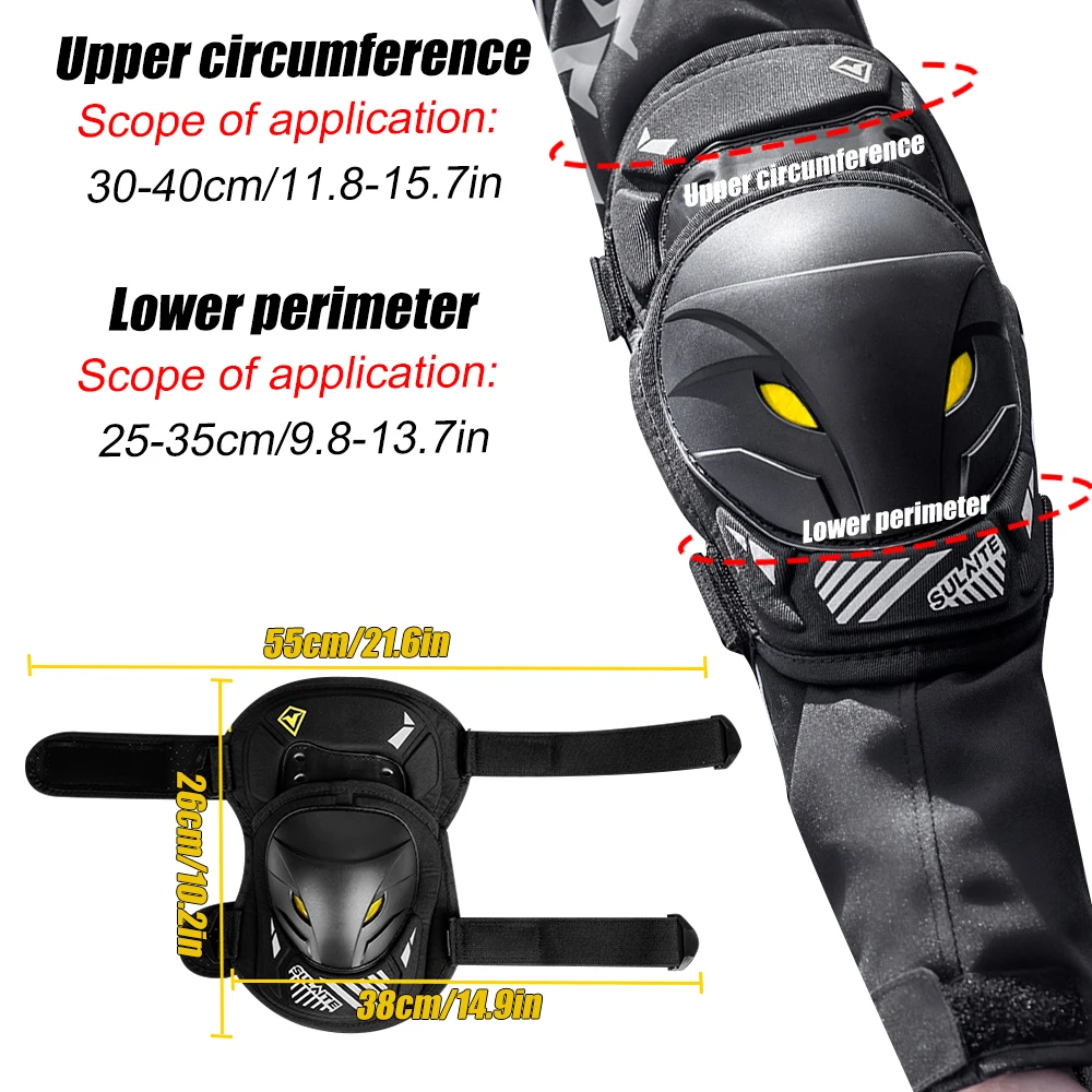 GOMOREON 1 Para Motocyklowe El – Mountain Biking Knee Pads recenzja i cena