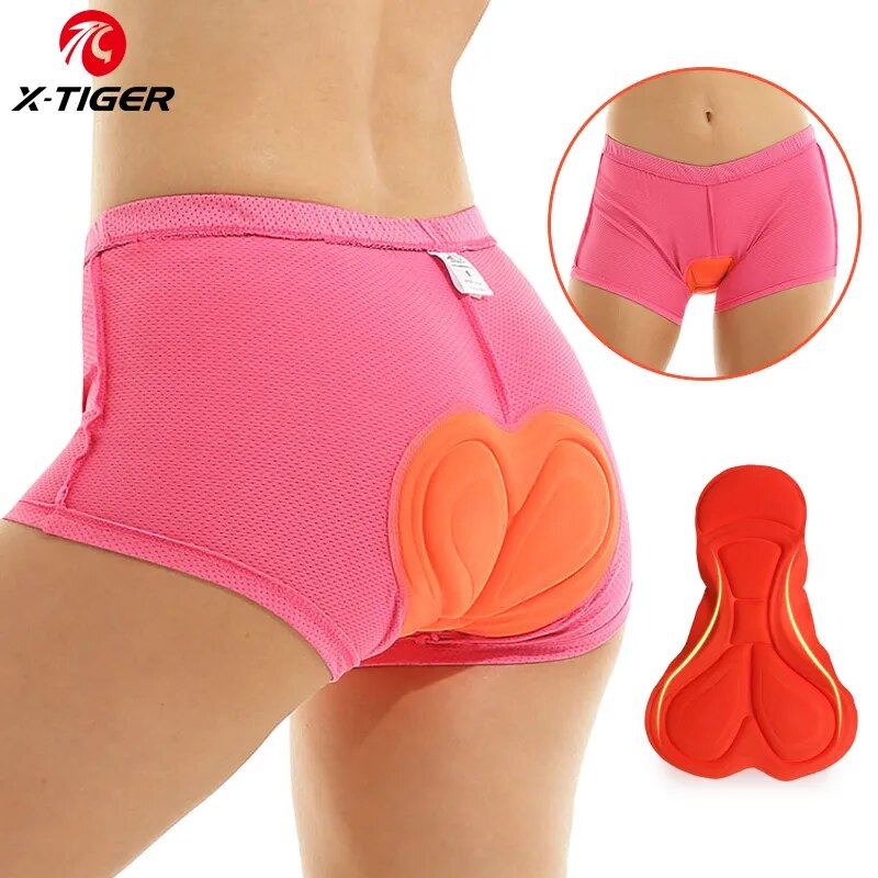 X-tygrys bielizna rowerowa 3D  – Mountain Biking Shorts Women recenzja i cena
