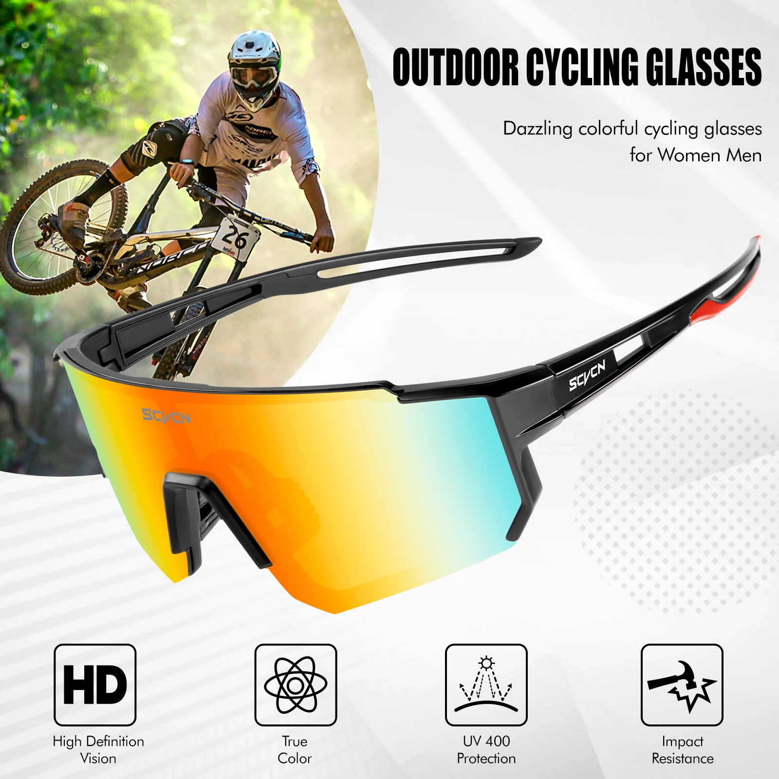 Okulary rowerowe fotochromowe  – Mountain Biking Goggles recenzja i cena
