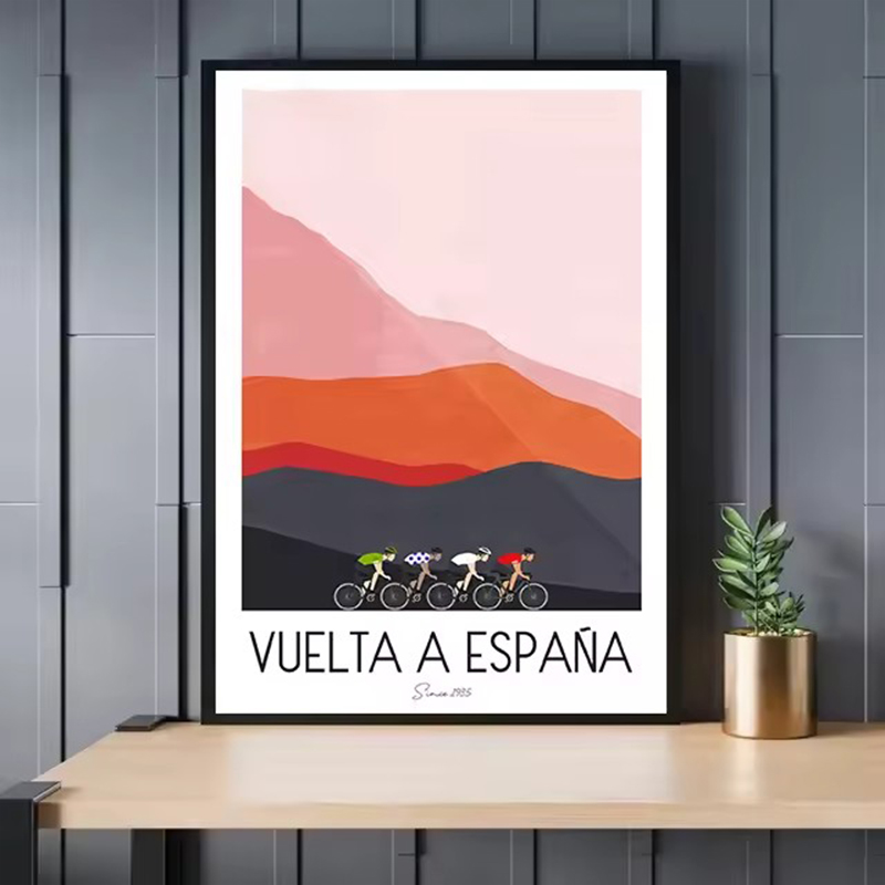 Akwarela Wyścig rowerowy Rower – Mountain Biking France recenzja i cena