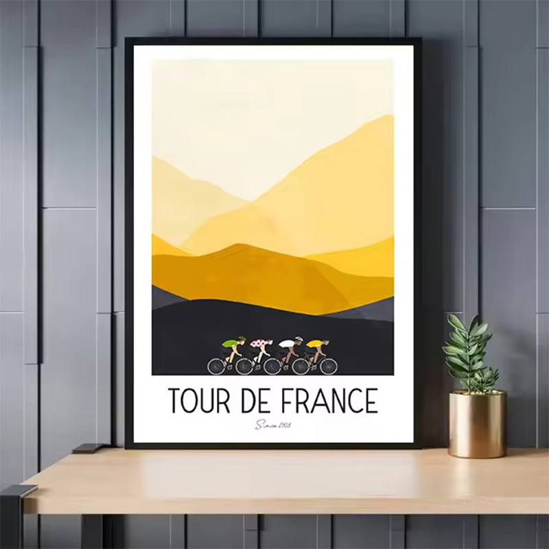 Akwarela Wyścig rowerowy Rower – Mountain Biking France recenzja i cena