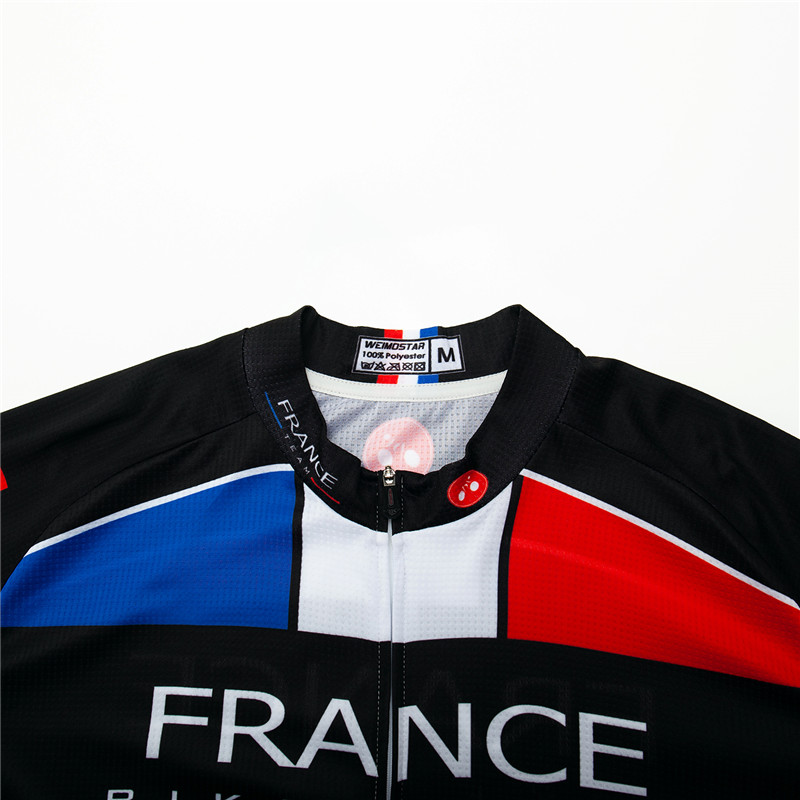 Męska koszulka kolarska z dług – Mountain Biking France recenzja i cena