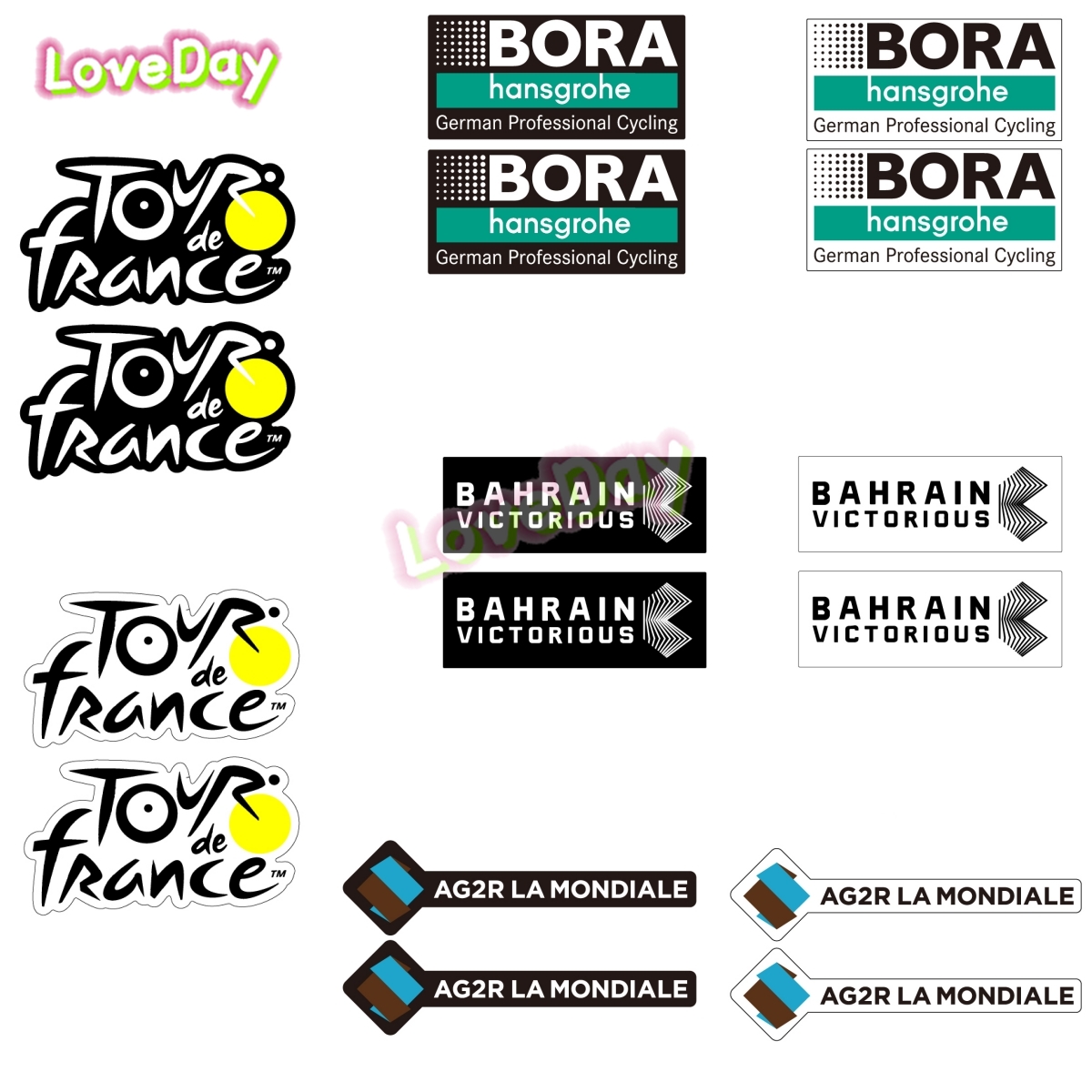 2 szt. Naklejki rowerowe Tour  – Mountain Biking France recenzja i cena