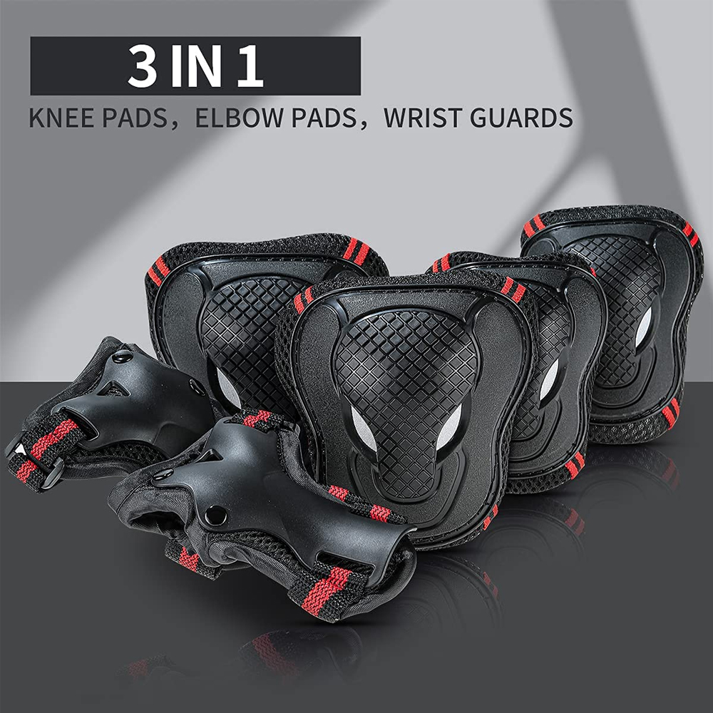 BraceTop 6 sztuk/zestaw nastol – Mountain Biking Knee Pads recenzja i cena
