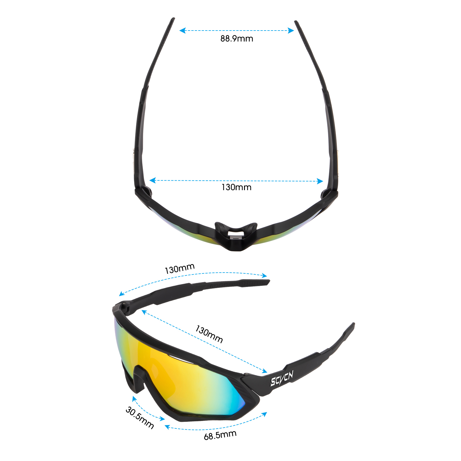 SCVCN okulary rowerowe mężczyź – Mountain Biking Goggles recenzja i cena