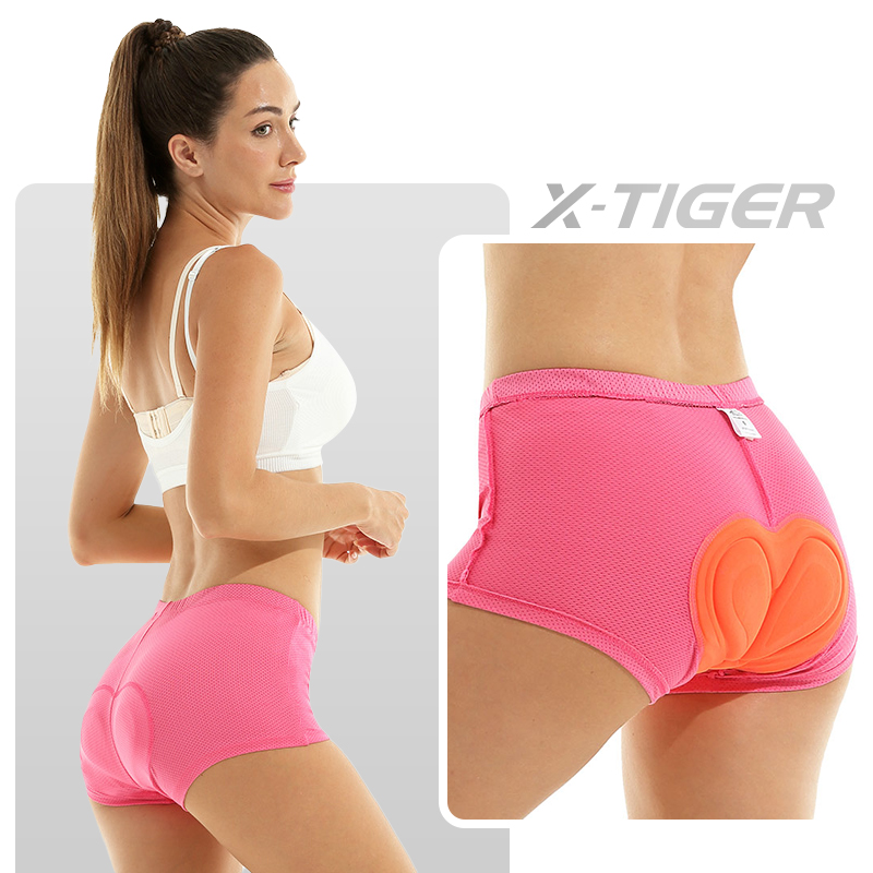 X-TIGER damska bielizna rowero – Mountain Biking Shorts Women recenzja i cena