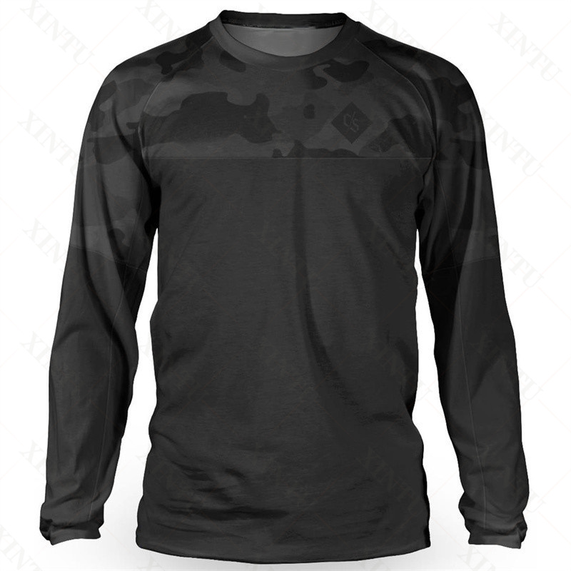 Luźna koszulka męska DH Motocr – Mountain Biking Long Sleeve Shirt recenzja i cena