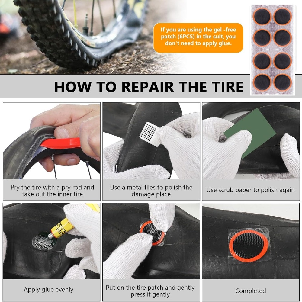 Zestaw do naprawy opon rowerow – Mountain Biking Youtube recenzja i cena